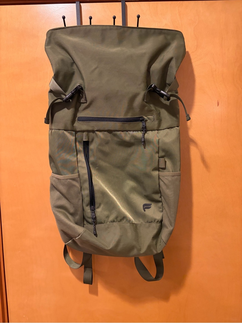 Men's Olive Green Roll-Top Fabletics the only Backpack